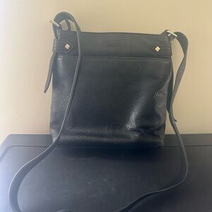 Rachel Zoe Black Leather Crossbody Bag